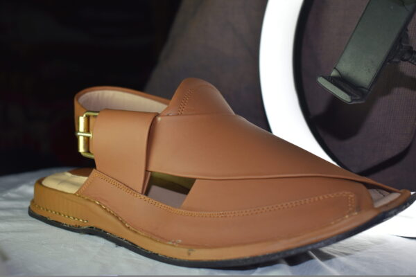 Classic Handcrafted Peshawari Chappal - Image 6